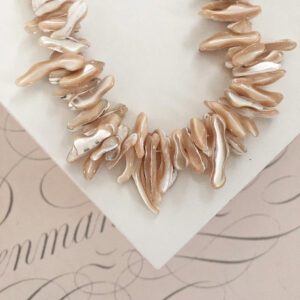 Marcelline Mother of Pearl Statement Necklace