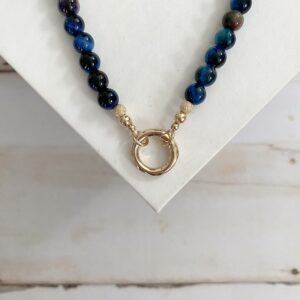 Bellatrix Galaxy Tigers Eye Beaded Necklace - Image 6