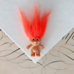 Limited Edition Orange Trixie Troll Pendant