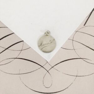 Late Victorian Austrian Silver and Enamel "Lucky Star" Charm - Image 3
