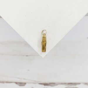 Vintage 14k Gold Clothespin Clothespeg Charm - Image 3