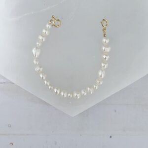 Mixed White Freshwater Pearl Necklace Extender