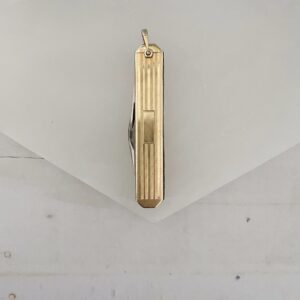 Antique Deco Gold Filled Pocket Knife Watch Fob Pendant