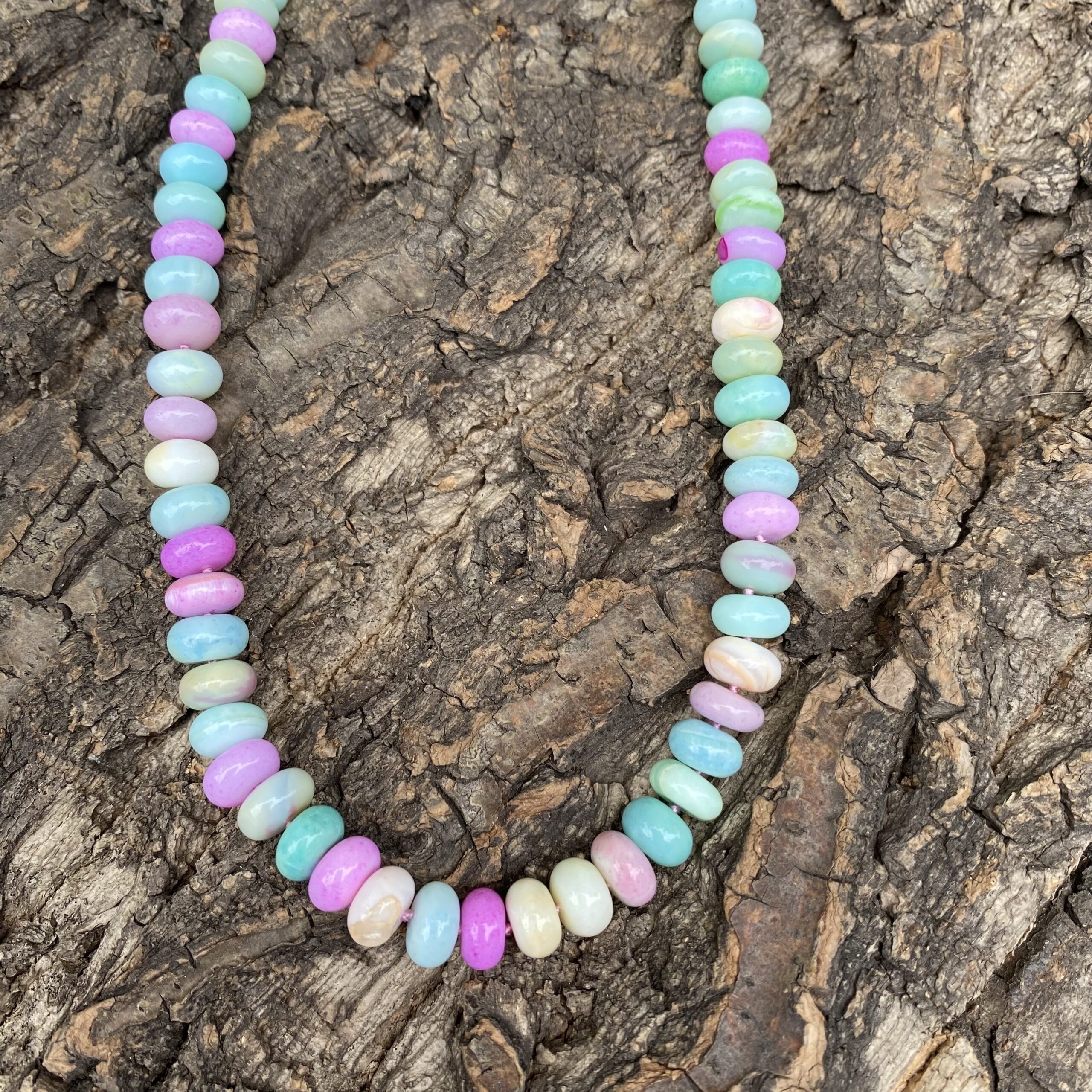 candy opal necklace