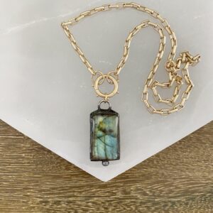 Noomi Labradorite Natural Beauty Necklace - Image 2