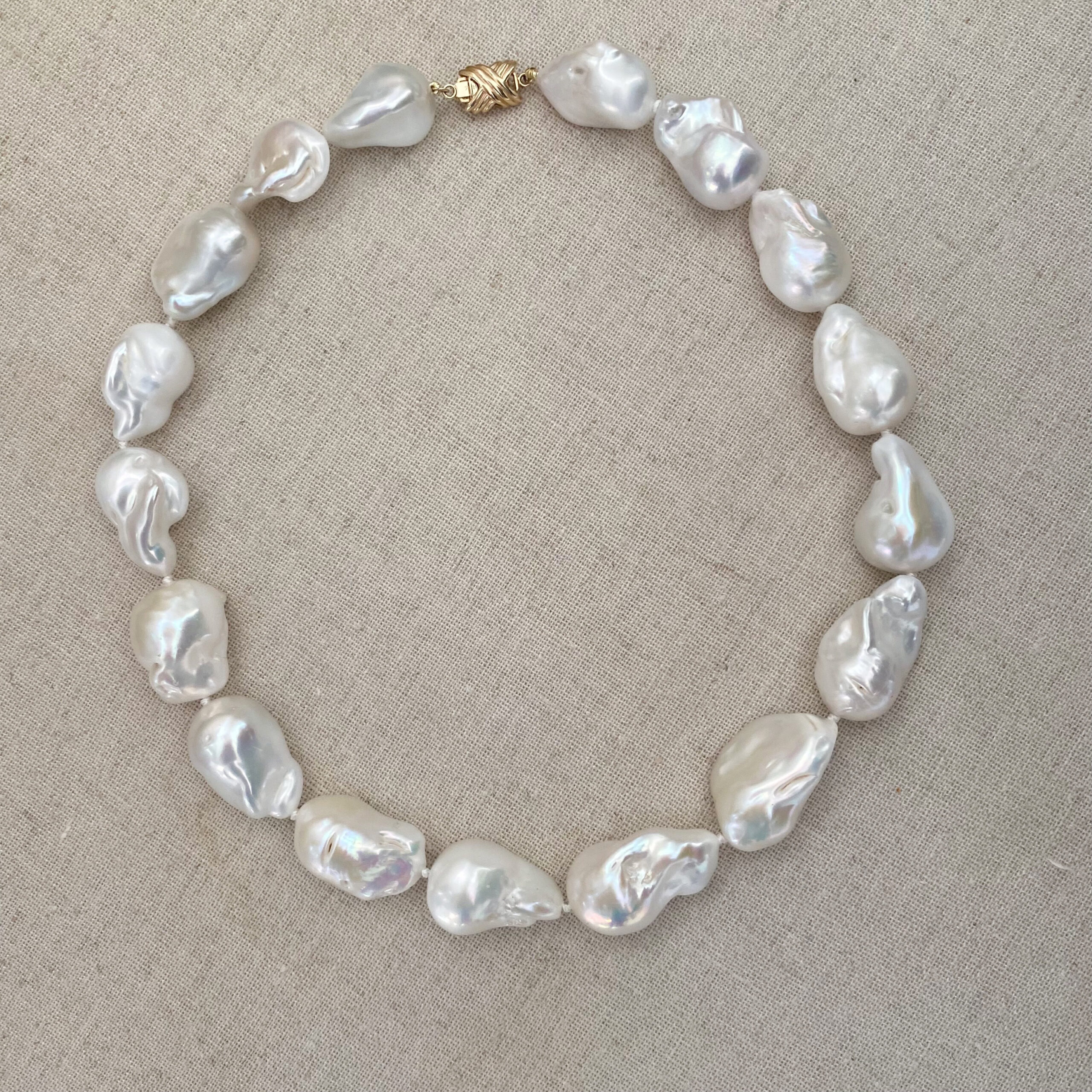 Baroque Pearl Necklace – Fred Mac Designs