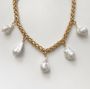 Linley Baroque Pearl Statement Necklace